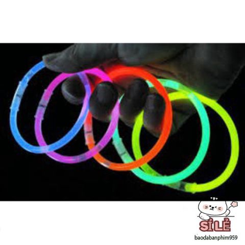 Hộp Que Phát Sáng 100 Cái J42 - Đồ Chơi Giải Trí Nhiều Màu, Thích Hợp Cho Lễ Hội Halloween, Trung Thu, Tiệc Tùng, Dã Ngoại