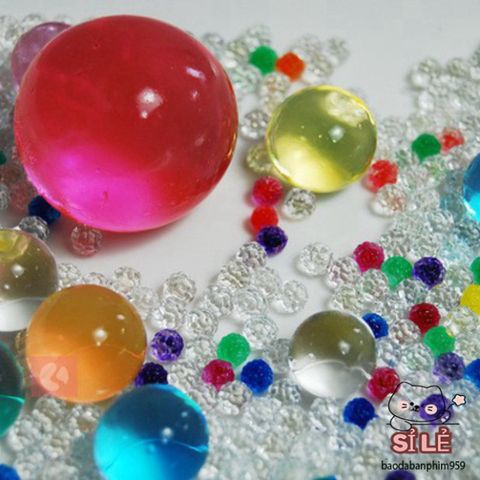 Hạt Nở Khổng Lồ (M04) - Túi 100g Cho Trang Trí Món Ăn và Sáng Tạo Slime - Sản Phẩm Thân Thiện Môi Trường