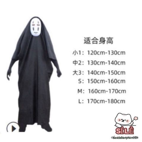 Bộ Trang Phục Hóa Trang Vô Diện Halloween - Đồ Cosplay Độc Đáo với Găng Tay và Mặt Nạ Bí Ẩn Cho Bữa Tiệc