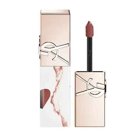 Son Kem Yves Saint Laurent YSL The Inks Vinyl Cream 610 Nude Champion - Màu Cam Nude Chính Hãng, Chất Son Dưỡng Môi Mịn Màng