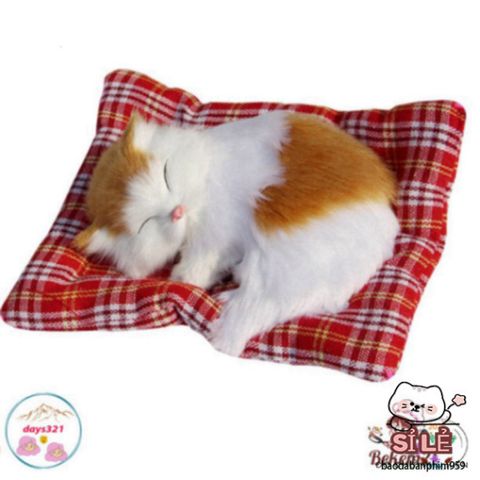 Mô Hình Thú Bông Chó Mèo Lớn Có Than Hoạt Tính - Dễ Thương, Âm Thanh Mô Phỏng, Thảm Khử Mùi Cho Xe Hơi và Gia Đình