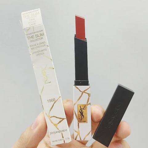 Son Lì Yves Saint Laurent YSL Rouge Pur Couture The Slim 1966 Rouge Libre Màu Đỏ Gạch - Son Lì Sang Trọng, Bền Màu, Phong Cách Thời Trang