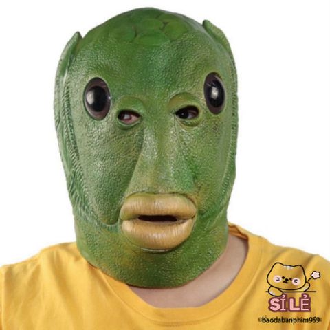 Mũ Đội Đầu Benbo Pa - Thú Vị Halloween Quái Vật Đầu Xanh, Phụ Kiện Hóa Trang Độc Đáo Cho Trẻ Em Và Người Lớn