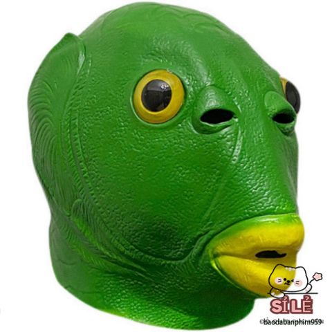 Mặt Nạ Silicon Hài Hước Ếch Xanh - Phụ Kiện Độc Đáo Cho Tiệc Hóa Trang, Halloween, Tạo Nụ Cười, Thoải Mái Cho Trẻ Em và Người Lớn