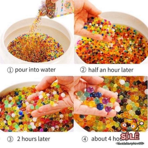 Hạt Nở Tinh Thể 1KG - Trang Trí Slime, Lọ Hoa, Trồng Cây Độc Đáo, Chất Lượng Cao, Đồ Chơi Sáng Tạo Cho Trẻ Em