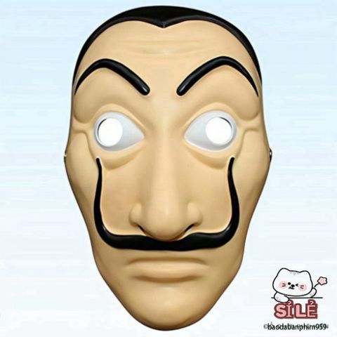Mặt Nạ Giáo Sư Money Heist - Hóa Trang Cosplay Phim Netflix 