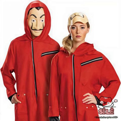 Mặt Nạ Giáo Sư Money Heist - Hóa Trang Cosplay Phim Netflix 