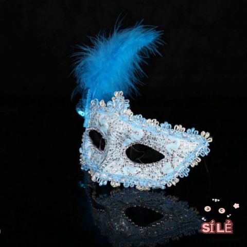 Mặt nạ nữ trang trí lông vũ cho Halloween & Giáng sinh - Phụ kiện hóa trang cao cấp, giao hàng nhanh tại TP.HCM