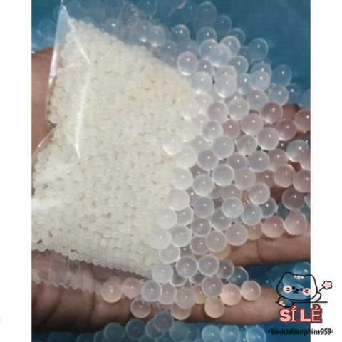 Hạt Nở V3 Siêu Bền - Thạch Nở 7-8 mm Trắng Đục, Chất Liệu Cứng Cáp và Dẻo Dai, Hoàn Hảo Cho Trò Chơi Sáng Tạo