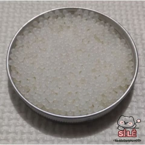 Hạt Nở V3 Siêu Bền - Thạch Nở 7-8 mm Trắng Đục, Chất Liệu Cứng Cáp và Dẻo Dai, Hoàn Hảo Cho Trò Chơi Sáng Tạo