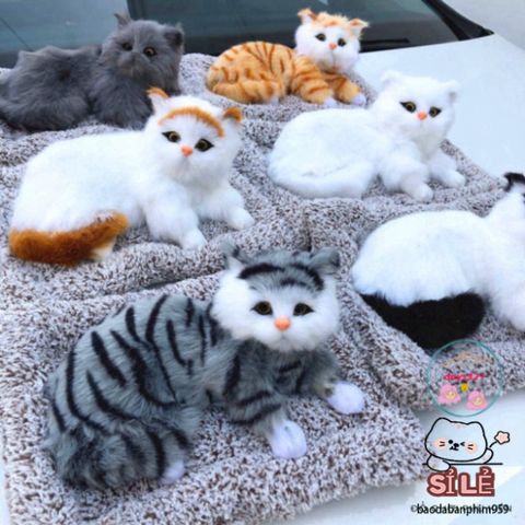 Thú Bông Chó Mèo Hút Mùi Than Hoạt Tính - Phụ Kiện Trang Trí Ô Tô Khử Mùi, Lọc Không Khí Tiện Lợi Cho Xe Hơi