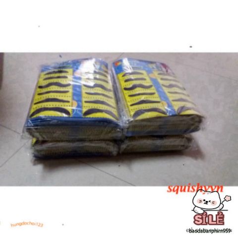 Bộ 12 Râu Giả Thời Trang - Phụ Kiện Hóa Trang Độc Đáo Cho Halloween, Tiệc Sinh Nhật, Tạo Điểm Nhấn Phong Cách