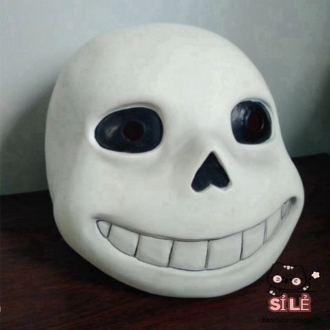 Mặt Nạ Sans Pháp Sư Gangster - Phụ Kiện Hóa Trang Độc Đáo Cho Tiệc Tùng Và Cosplay, Chất Liệu Cao Su Cao Cấp