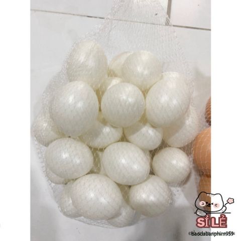 Quả Trứng Gà Nhựa Giả Tự Nhiên 99% - Đồ Trang Trí Độc Đáo Cho Nhà Cửa, Quán Cà Phê, Không Gian Nghệ Thuật