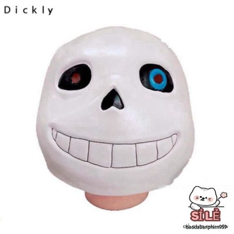 Mặt nạ Halloween Undertale Sans - Cao Su Trùm Đầu Nam Nữ, Phụ Kiện Hóa Trang Độc Đáo Cho Bữa Tiệc và Sự Kiện Nghệ Thuật