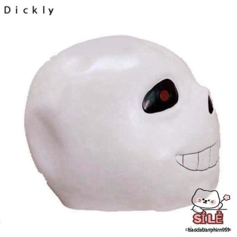 Mặt nạ Halloween Undertale Sans - Cao Su Trùm Đầu Nam Nữ, Phụ Kiện Hóa Trang Độc Đáo Cho Bữa Tiệc và Sự Kiện Nghệ Thuật