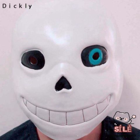 Mặt nạ Halloween Undertale Sans - Cao Su Trùm Đầu Nam Nữ, Phụ Kiện Hóa Trang Độc Đáo Cho Bữa Tiệc và Sự Kiện Nghệ Thuật