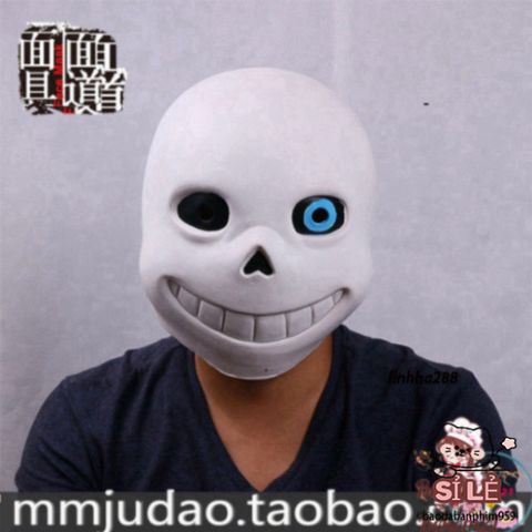 Mặt Nạ Hóa Trang Papyrus - Phụ Kiện Cosplay Game Undertale, Lý Tưởng Cho Halloween và Sự Kiện Hóa Trang