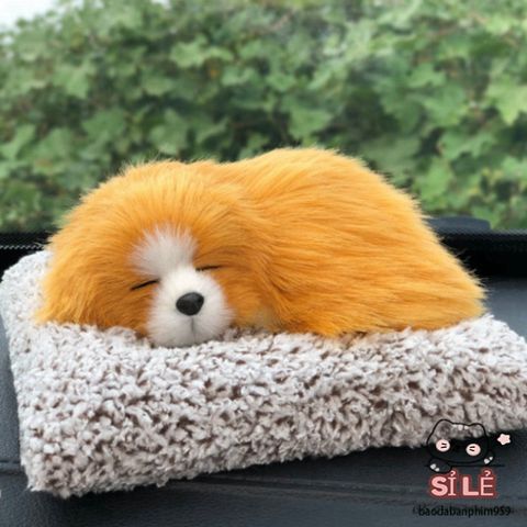 Thú Bông Than Hoạt Tính Hình Mèo và Chó Dễ Thương - Khử Mùi, Trang Trí Nội Thất Xe Ô Tô Kích Thước Lớn 27cm