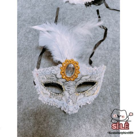 Mặt Nạ Nửa Mặt Quý Tộc - Phụ Kiện Hóa Trang Sang Trọng Cho Bữa Tiệc, Lễ Hội & Đám Cưới, Tỏa Sáng Nổi Bật