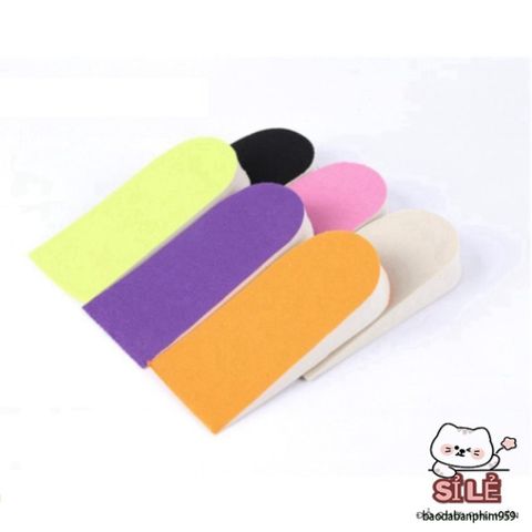 Bộ 2 Đôi Lót Giày Tăng Chiều Cao US01 cho Nam Nữ - Tăng Chiều Cao 2-2.5Cm, Thiết Kế Khéo Lé, Nhiều Màu Sắc, Giày Thời Trang Chất Lượng cao