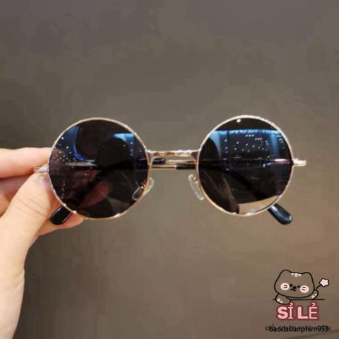 Kính Mát Ngố Đen Thời Trang Nobita MSP39314 - Gọng Cận Unisex Sang Trọng Bảo Vệ UV400 Cho Nam Nữ, Phong Cách Hiện Đại