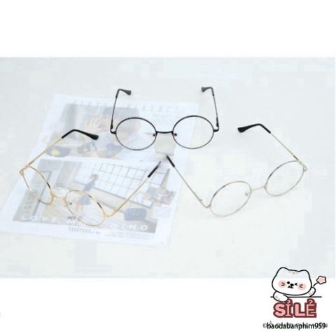 Kính Mát Tròn Nobita Đa Sắc Màu - Phong Cách Thầy Bói, Phụ Kiện Thời Trang Dành Cho Nam Nữ, Sung Các Xu Hướng Thời Trang Mới Nhất