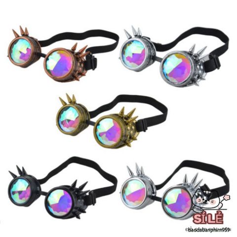 Kính Vạn Hoa Nam - Kính Râm Thời Trang Độc Đáo Có Khả Năng Thay Đổi Màu Sắc, Phụ Kiện Cosplay Trẻ Trung, Chất Lượng Cao