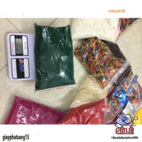 Túi Hạt Nở Khổng Lồ 1KG - Trang Trí Sáng Tạo Không Gian Sống Với Viên Nở Đầy Màu Sắc, Đồ Chơi Thú Vị Cho Người Lớn Và Trẻ Em