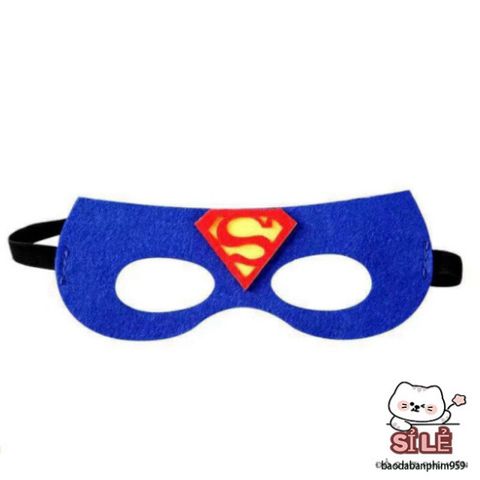 Mặt Nạ Siêu Anh Hùng Nửa Mặt - Phụ Kiện Hóa Trang Dễ Thương Cho Tiệc Tùng, Lễ Hội Halloween, Sinh Nhật, Quà Tặng Độc Đáo