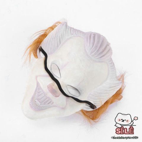 Mặt Nạ Hề IT Pennywise 2024 - Phong Cách Kinh Dị Độc Đáo Cho Tiệc Halloween và Hóa Trang Thú Vị