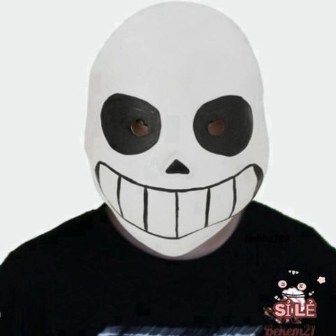 Mặt Nạ Hóa Trang Sans Papyrus - Phụ Kiện Cosplay Từ Game 