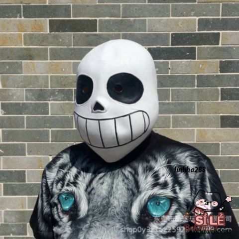 Mặt Nạ Hóa Trang Sans Papyrus - Phụ Kiện Cosplay Từ Game 