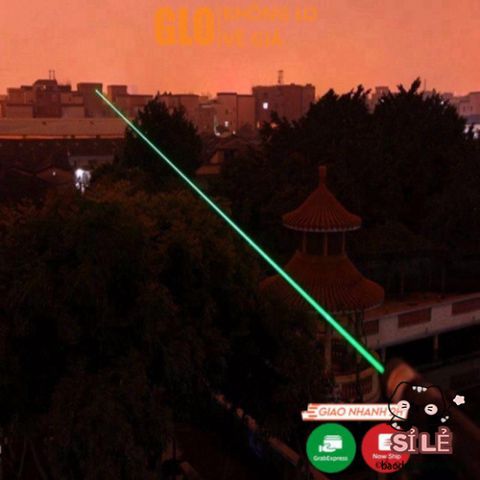 Đèn Pin Laser Siêu Sáng 303 & 009 - Chiếu Xa 2000M, Ánh Sáng Đỏ, Xanh, Tím - Kèm Phụ Kiện Chiếu Sao và Sạc Pin 18650
