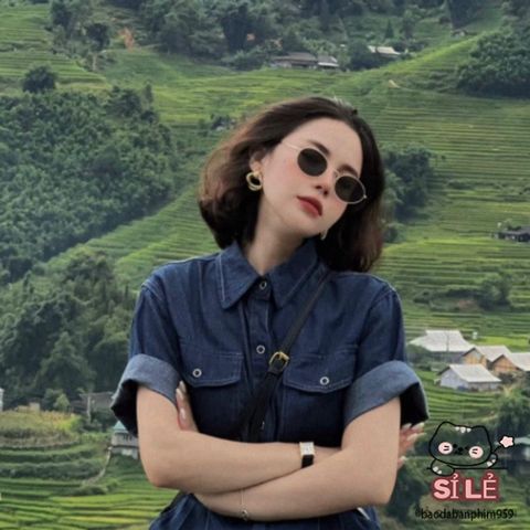 Kính Râm Tròn Ulzzang Hàn Quốc Thời Thượng - Phụ Kiện Thời Trang Xu Hướng Hoàn Hảo Cho Tết Và Chụp Áo Dài
