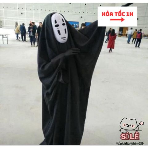 Trang Phục Cosplay Vô Diện Halloween Độc Đáo - Bộ Hóa Trang Chất Liệu Cao Cấp, Phù Hợp Mọi Kích Cỡ và Sự Kiện