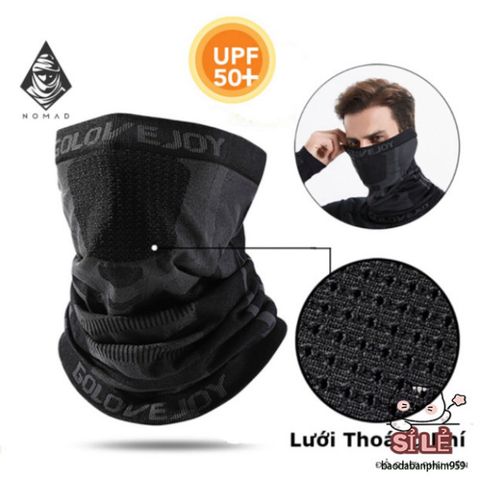 Khăn Ống Đa Năng Chống Nắng UV UPF 50+, Thoáng Khí, Hút Ẩm - Khẩu Trang Thể Thao Bảo Vệ Khi Đi Phượt, An Toàn Với Thiết Kế Phản Quang