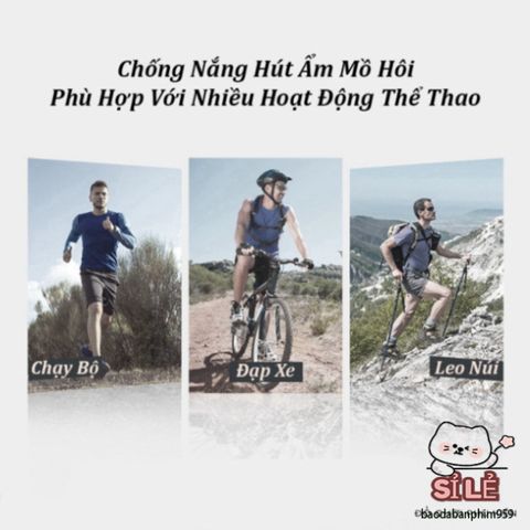 Khăn Ống Đa Năng Chống Nắng UV UPF 50+, Thoáng Khí, Hút Ẩm - Khẩu Trang Thể Thao Bảo Vệ Khi Đi Phượt, An Toàn Với Thiết Kế Phản Quang