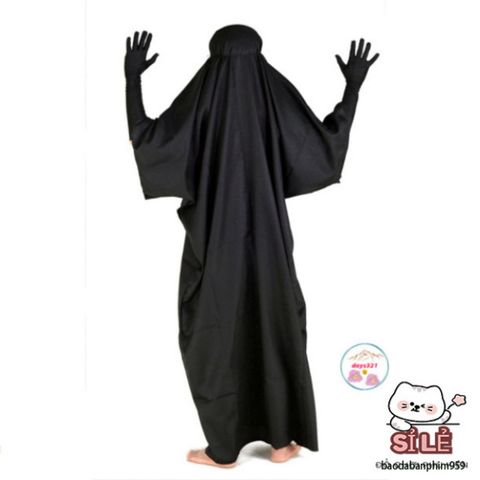 Bộ Cosplay Vô Diện Kaonashi - Trang Phục Hóa Trang từ Phim Spirited Away cho Trẻ Em và Người Lớn - Thời Trang Độc Đáo