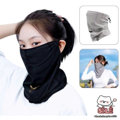 Khăn Bịt Mặt Đa Năng Chống Nắng - Khẩu Trang Thời Trang Vải Kim Cương Dành Cho Nam Nữ Khi Đi Phượt, An Toàn và Dễ Chịu