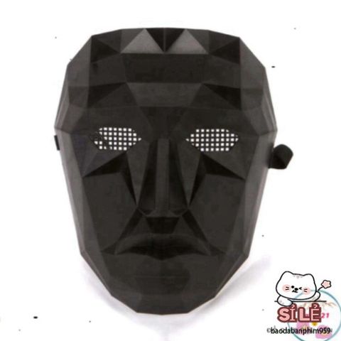 Mặt Nạ Boss Squid Game - Phụ Kiện Hóa Trang Halloween Độc Đáo Cho Fan Bộ Phim Kinh Điển Hàn Quốc
