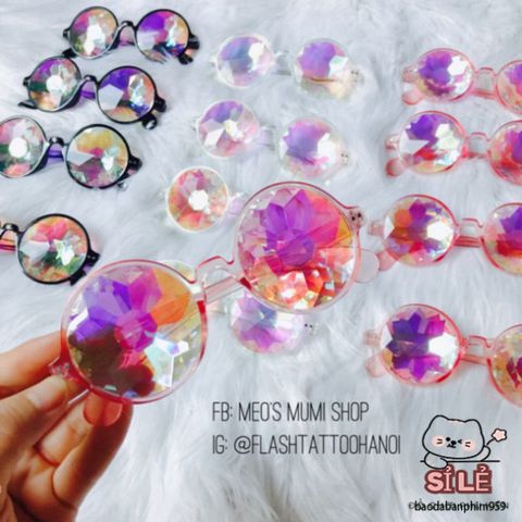 Kính Vạn Hoa Rave Nhiều Màu - Phụ Kiện Âm Nhạc & Lễ Hội Mùa Hè 2023, Tạo Điểm Nhấn Thú Vị Cho Trải Nghiệm Giải Trí!