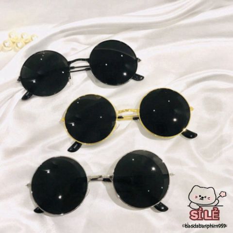 Kính Mát Thời Trang Unisex Màu Đen Nobita - Kính Bảo Vệ UV Sang Trọng, Phong Cách Cá Tính Dành Cho Nam Nữ