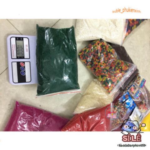 Gói Hạt Nở Khổng Lồ 1KG Nhiều Màu Sắc - Dụng Cụ Trang Trí Sáng Tạo An Toàn Cho Gia Đình, DIY Vui Vẻ
