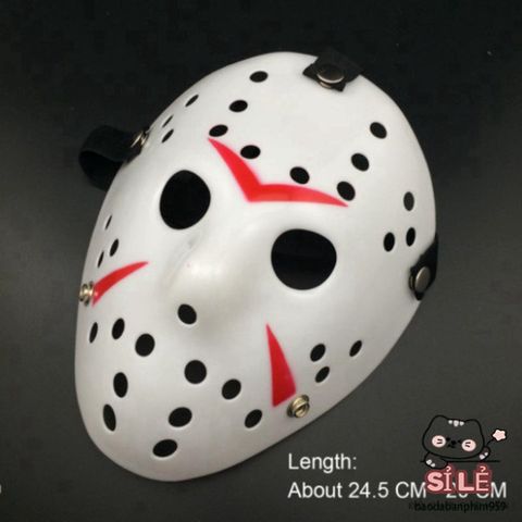 Mặt Nạ Jason Halloween - Phụ Kiện Cosplay Kinh Dị Cho Người Lớn, Quà Tặng Lễ Hội Đầy Ma Quái, Thích Hợp Halloween