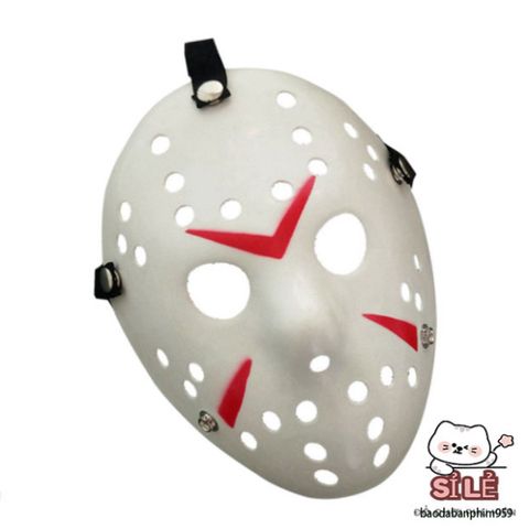 Mặt Nạ Jason Halloween - Phụ Kiện Cosplay Kinh Dị Cho Người Lớn, Quà Tặng Lễ Hội Đầy Ma Quái, Thích Hợp Halloween