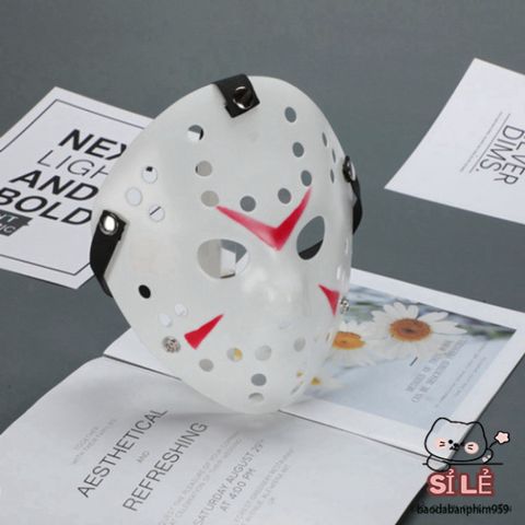 Mặt Nạ Jason Halloween - Phụ Kiện Cosplay Kinh Dị Cho Người Lớn, Quà Tặng Lễ Hội Đầy Ma Quái, Thích Hợp Halloween