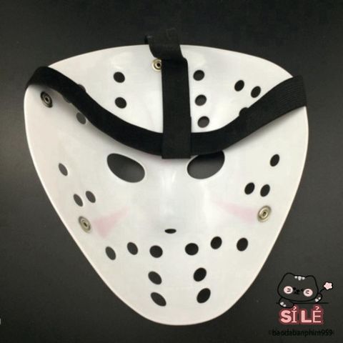 Mặt Nạ Jason Halloween - Phụ Kiện Cosplay Kinh Dị Cho Người Lớn, Quà Tặng Lễ Hội Đầy Ma Quái, Thích Hợp Halloween