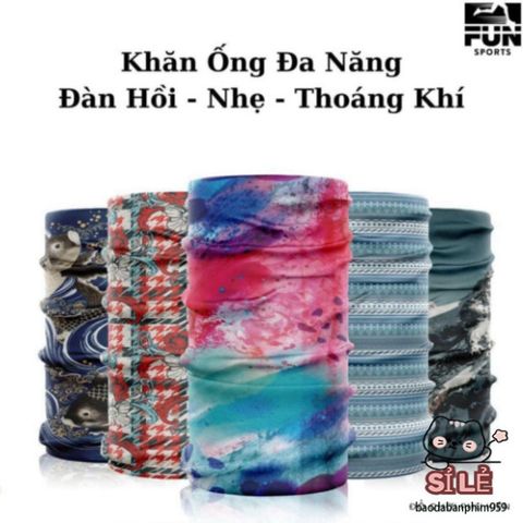 Khăn Ống Đa Năng Chống Nắng UV - Thoáng Khí, Co Giãn, Phù Hợp Đi Bộ, Chạy Bộ, Leo Núi - Phụ Kiện Thời Trang Cho Nam Nữ