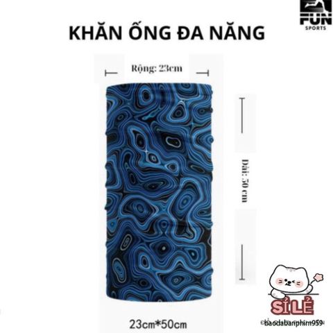 Khăn Ống Đa Năng Chống Nắng UV - Thoáng Khí, Co Giãn, Phù Hợp Đi Bộ, Chạy Bộ, Leo Núi - Phụ Kiện Thời Trang Cho Nam Nữ